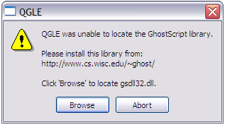 Find GhostScript library